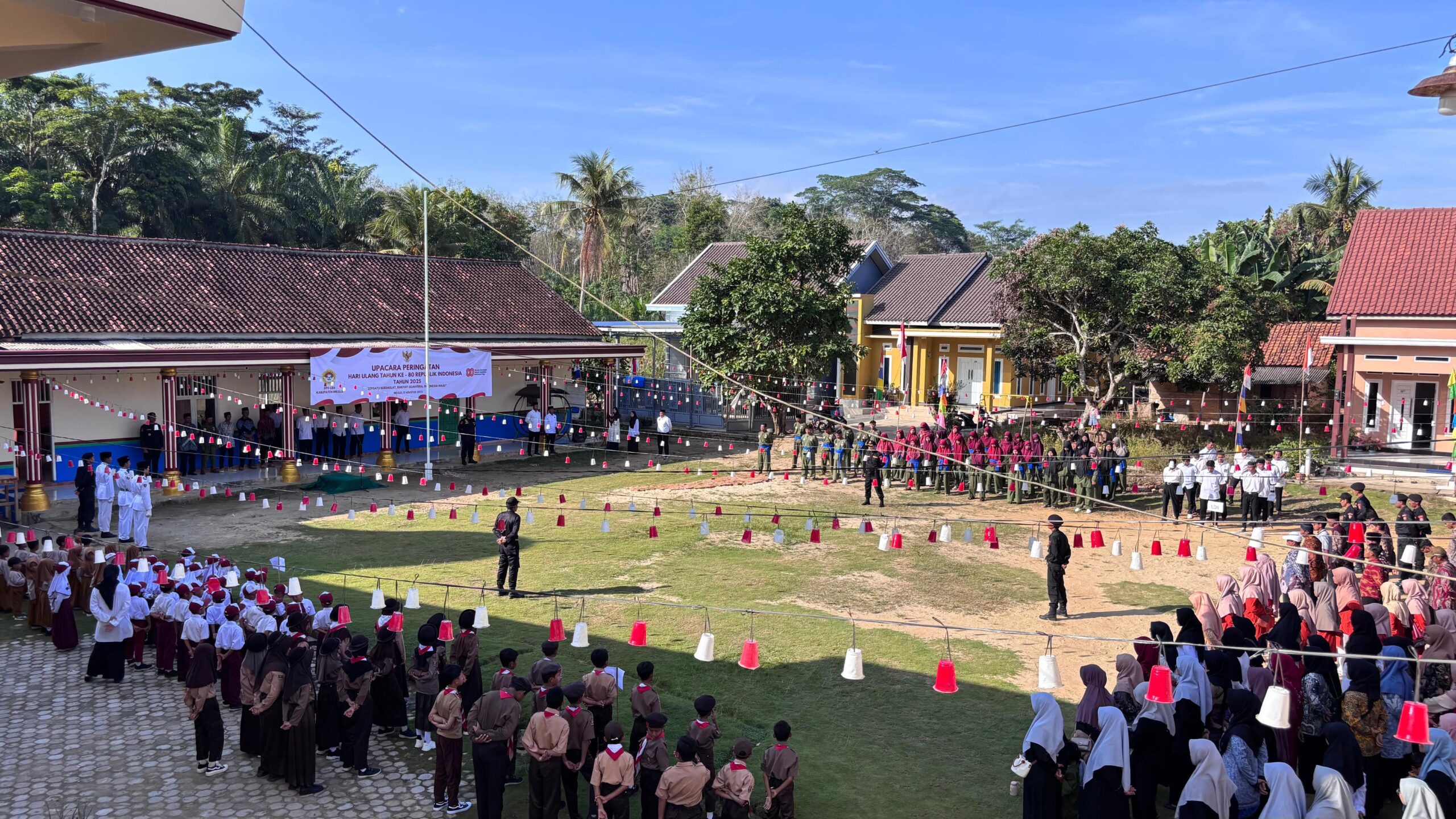 LDII Mesuji Gelar Upacara Khidmat Peringati HUT ke-80 Republik Indonesia