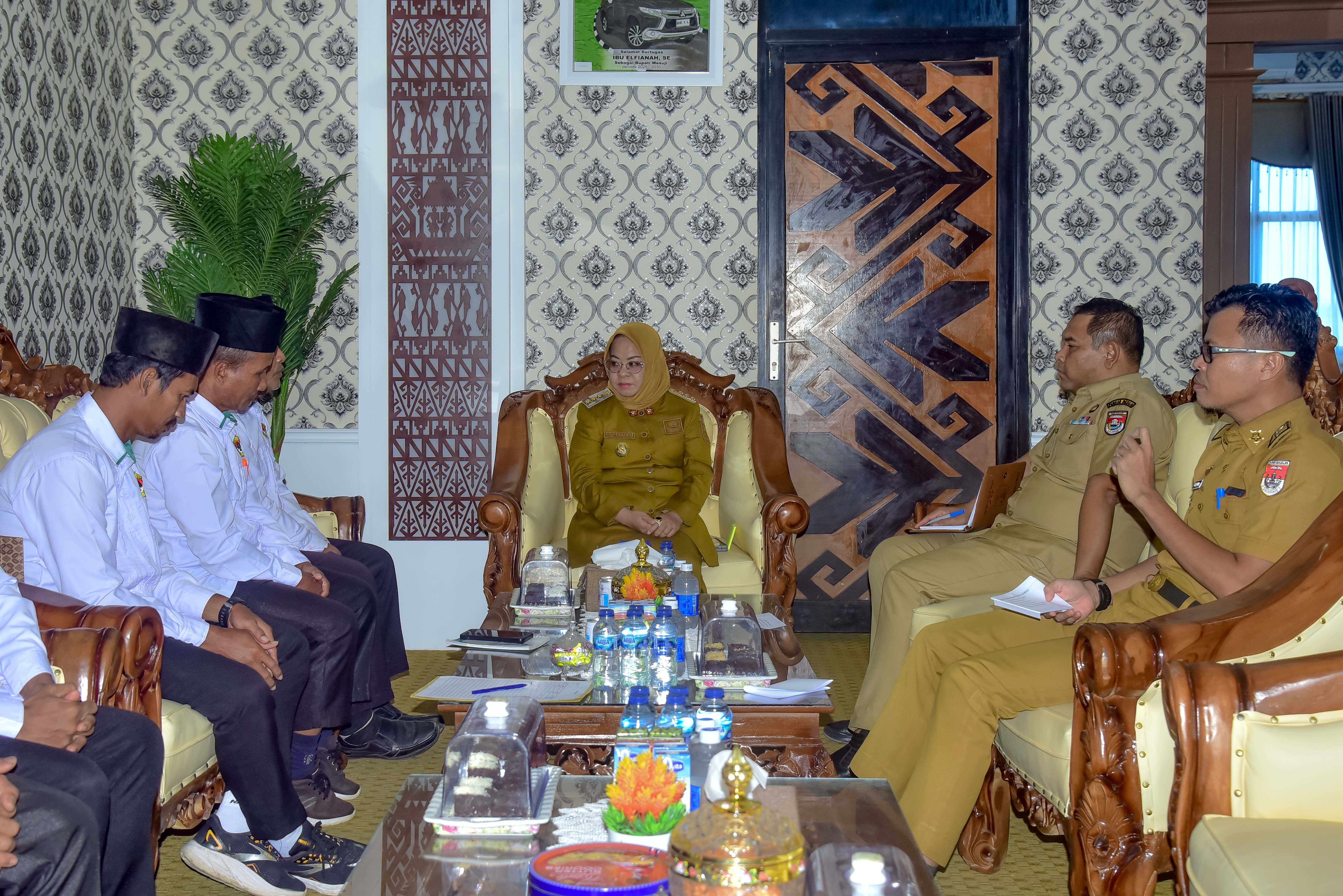 LDII Mesuji Silaturahmi dengan Bupati, Siap Bersinergi Bangun Daerah