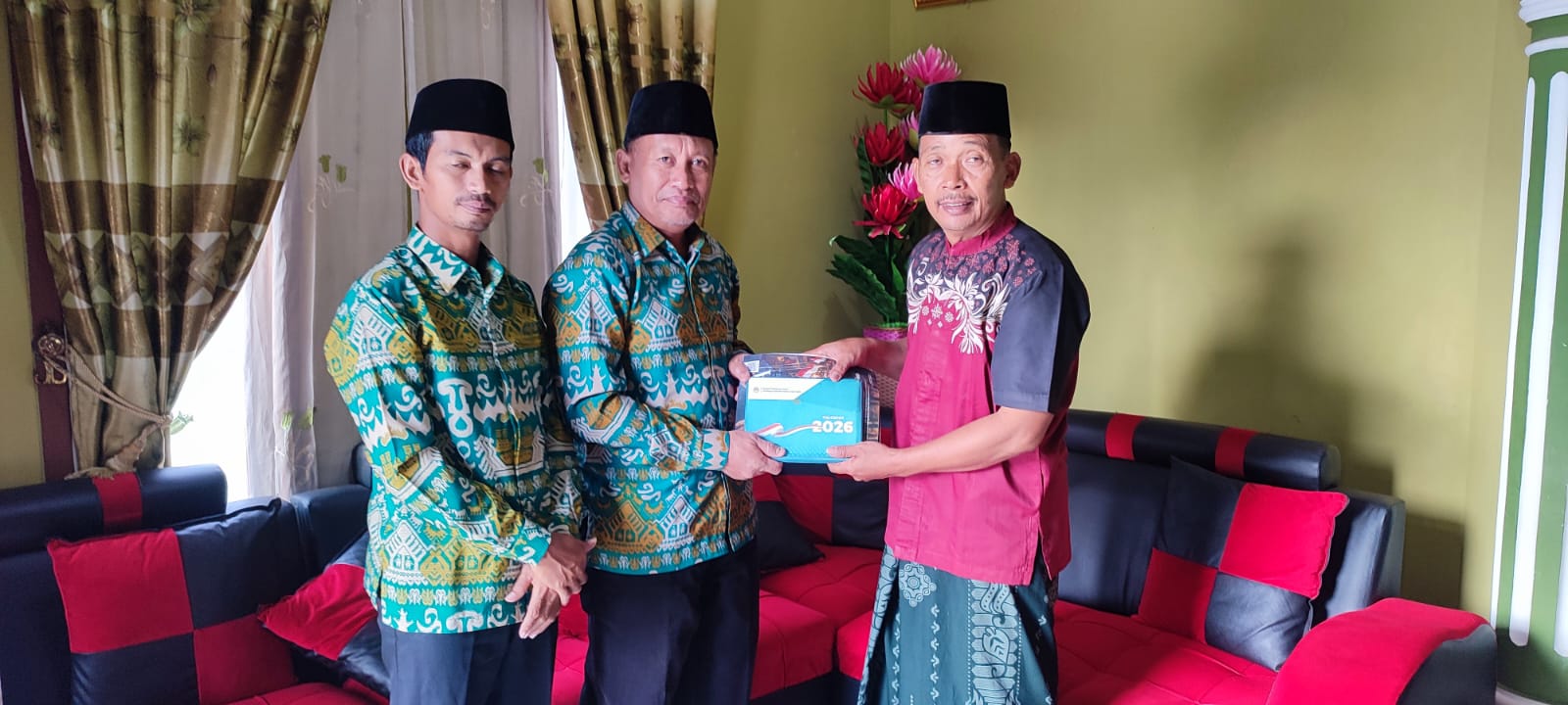 Silaturahim Syawal, LDII Mesuji Kunjungi Kediaman Ketua FKUB