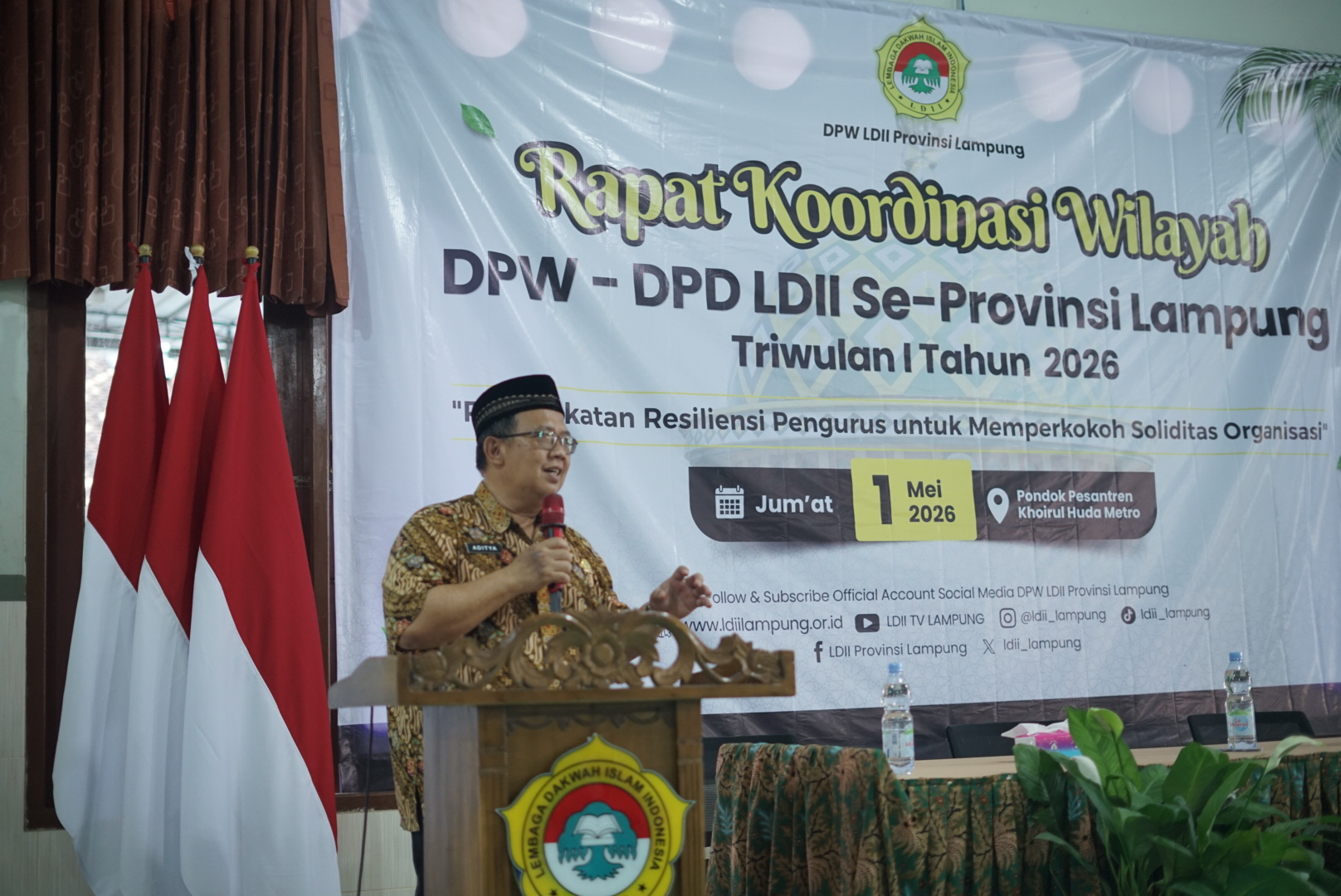 Perkuat Resiliensi Organisasi, LDII Lampung Dorong Soliditas hingga Tingkat PC dan PAC